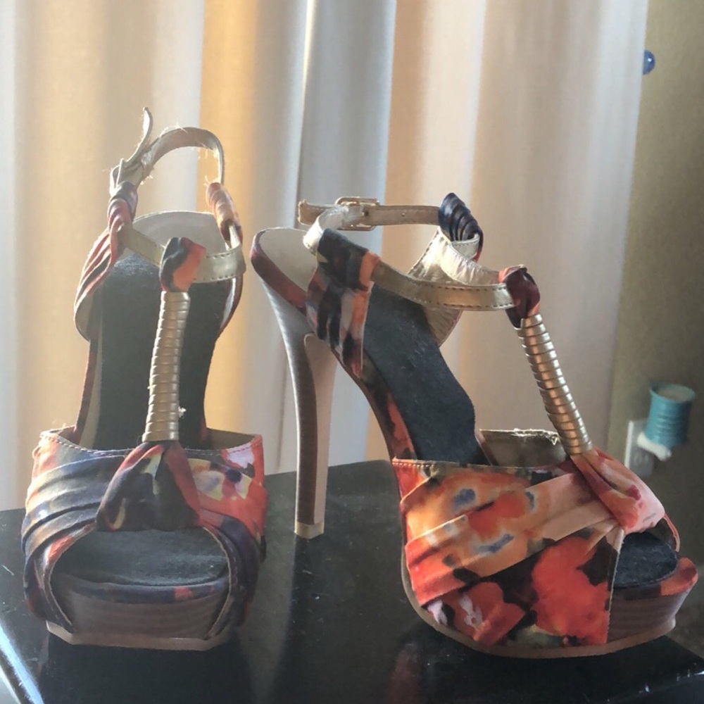 Pair of like new shoes, only worn once.